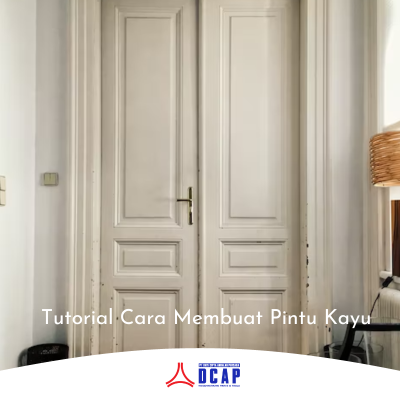 Tutorial Cara Membuat Pintu Kayu
