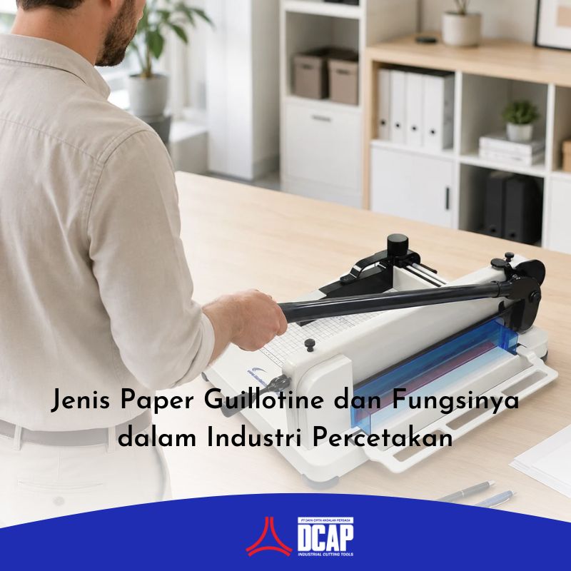 Jenis Paper Guillotine dan Fungsinya dalam Industri Percetakan