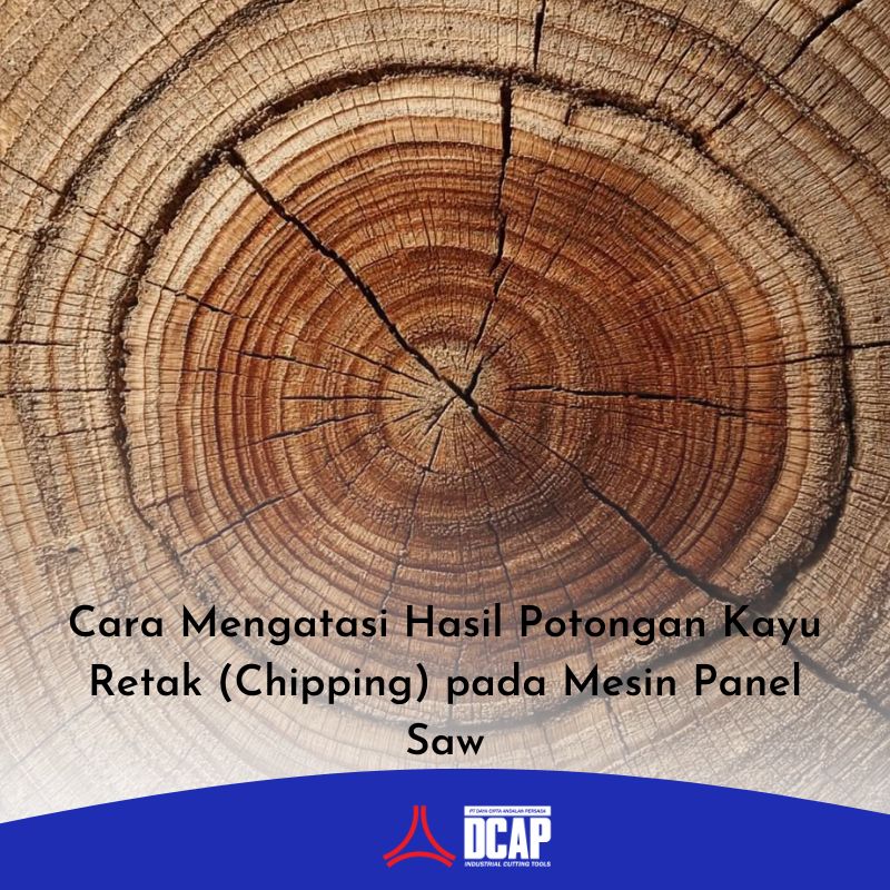 Cara Mengatasi Hasil Potongan Kayu Retak (Chipping) pada Mesin Panel Saw