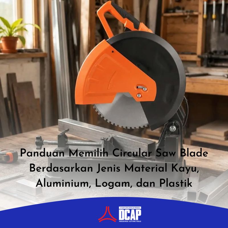 Panduan Memilih Circular Saw Blade Berdasarkan Jenis Material Kayu, Aluminium, Logam, dan Plastik