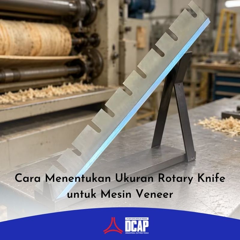 Cara Menentukan Ukuran Rotary Knife untuk Mesin Veneer