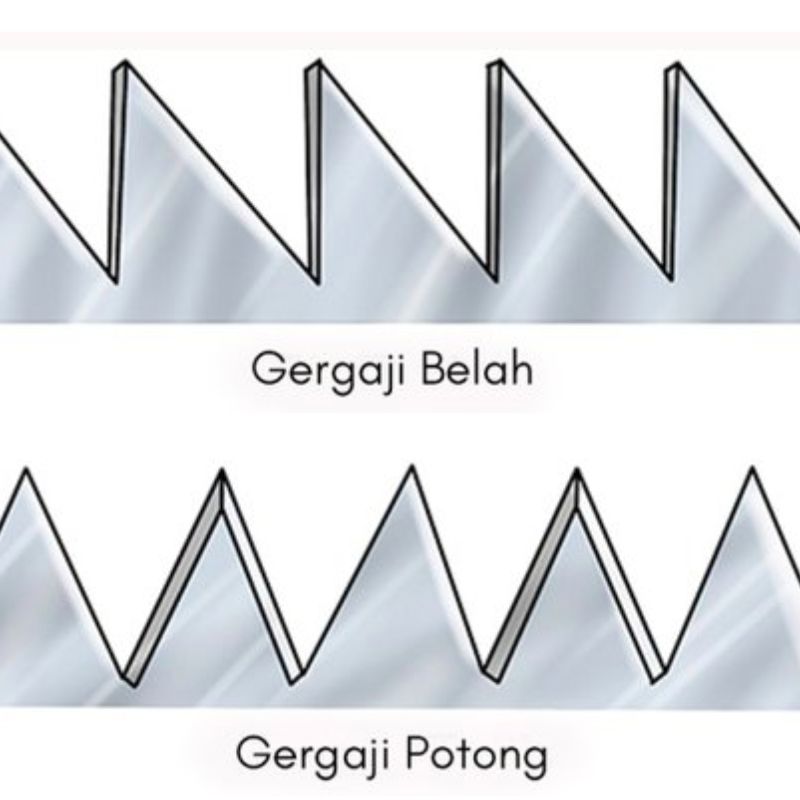 Bentuk Mata Gergaji