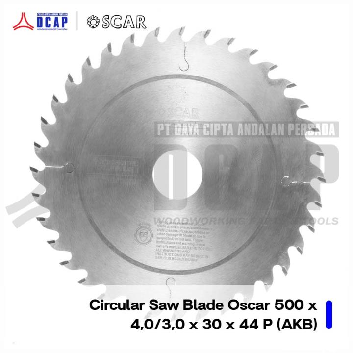 circular saw blade oscar 500 x 4 0or3 0 x 30 x 44 p akb 10022149386